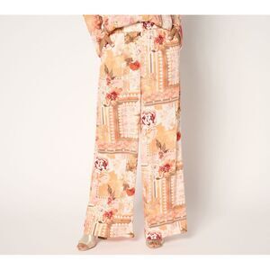 Adidas Women's Pants Sz 2XS (XXS) Rayon Blend Palazzo Multi-colored